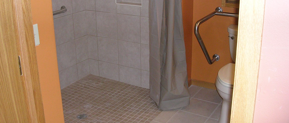 bathroom handicap modification
