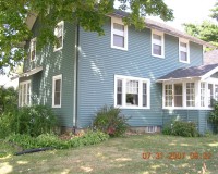 After Photo of Side on House, Shawano, WI

